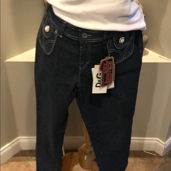 Dolce and Gabbana set jeans and white tank top - Picture 4 of 9